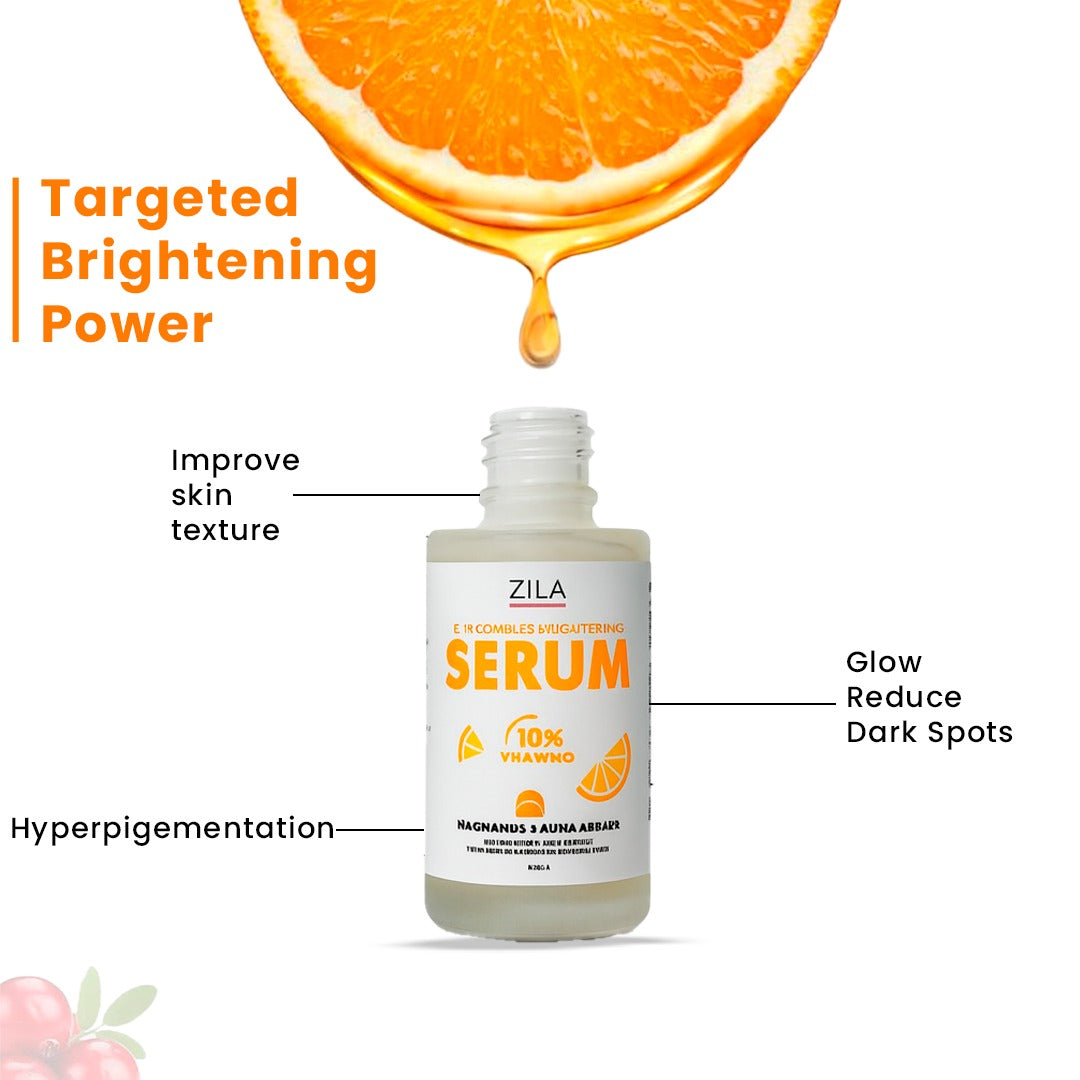 Zila C-N Complex Brightening Face Serum 550 MRP 30 Ml