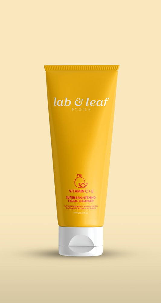 🍊 Lab &amp; Leaf by Zila – Vitamin C + E Super Brightening Facial Cleanser