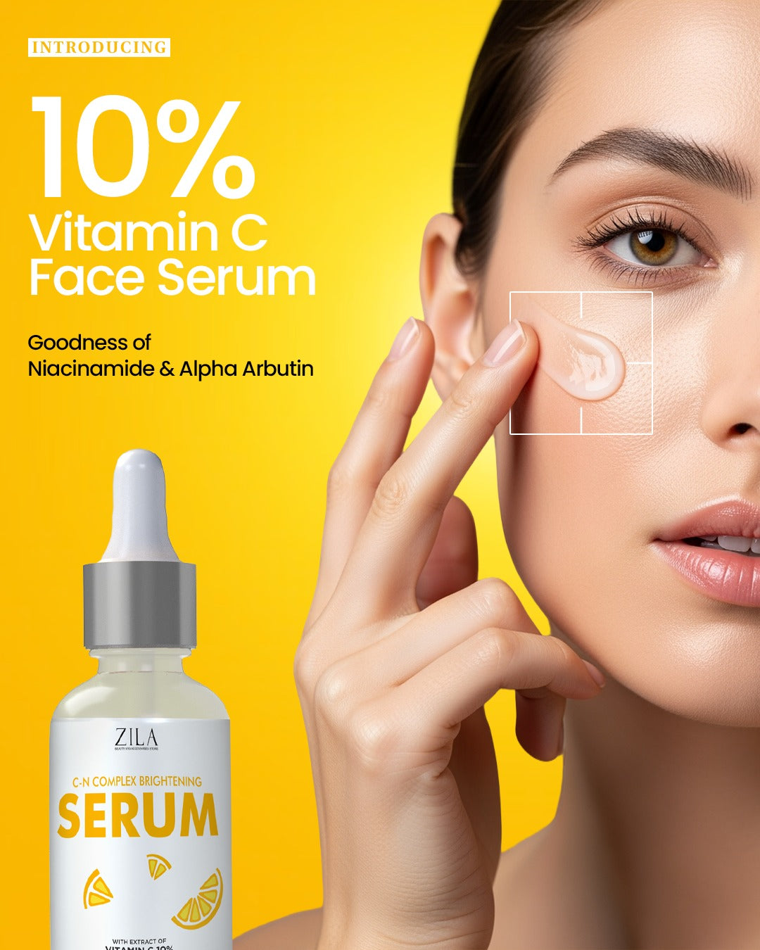 Zila C-N Complex Brightening Face Serum 550 MRP 30 Ml