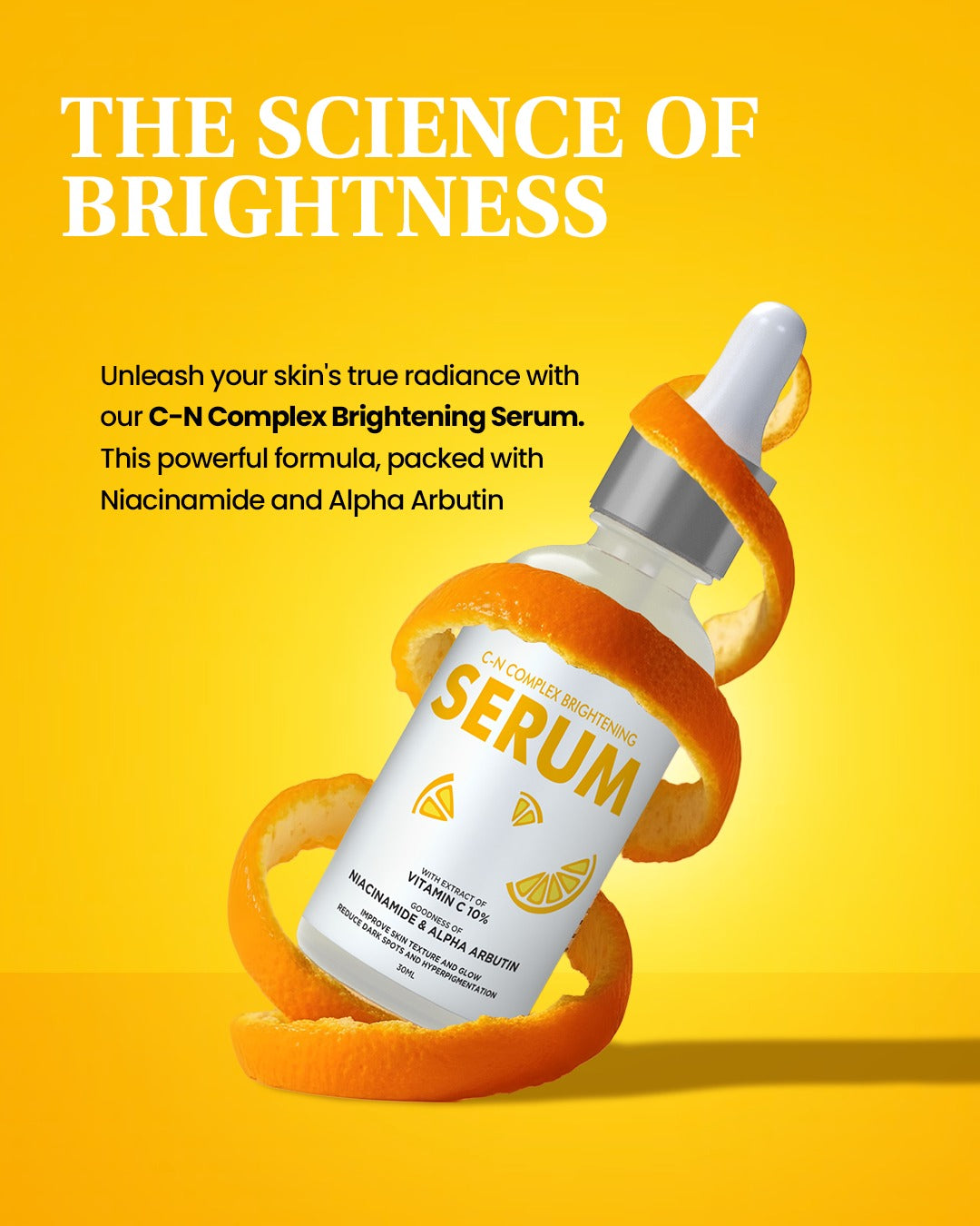 Zila C-N Complex Brightening Face Serum 550 MRP 30 Ml