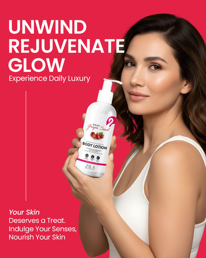 Zila Rose & Grapeseed Body Lotion 329 MRP 300 Ml