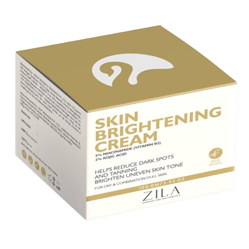 Zila Skin Brightening Moisturizer Cream With 5% Niacinamide & 2% Kojic Acid 549 MRP 100 Ml